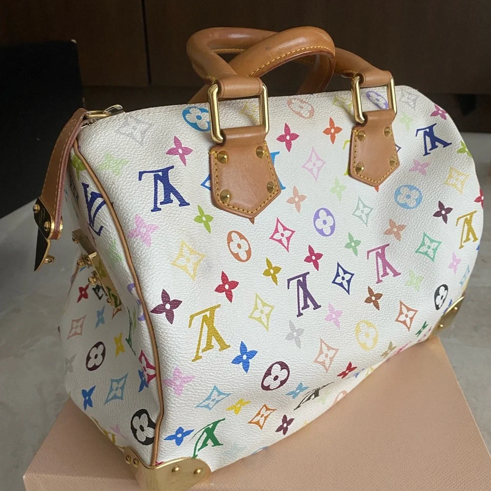 Louis Vuitton Murakami speedy bag - Picture 13 of 17